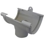 Naissance centrale BI-SYSTEM PVC 25 sortie Ø80 - gris - First Plast