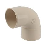 Coude femelle-femelle 87°30 - Sable - pour tube Nicoll Ø50