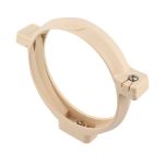 Collier à bride - Sable - pour tube Nicoll Ø100