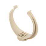 Collier lyre pour tube Nicoll Ø100 - Sable