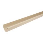 Profilé gouttière PVC 16 demi-ronde 4ml - Sable - Nicoll 