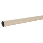 Tube de descente PVC pour gouttière 25 - Ø80 mm 2ml - Sable - Nicoll