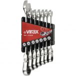 7 clés à cliquet à tête flexible (8, 9, 10, 11, 12, 13, 17 mm) - Virax