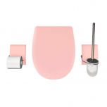 Set accessoire WC Ariane Coquillage Mat - descente assistée - déclipsable - Olfa