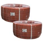 Lot de 2 couronnes de 500 mètres de Tube PER BAO nu Ø16 Rouge