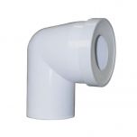 Pipe coudée courte mâle 93 mm - Regiplast