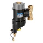 Pot de décantation spécial PAC DN 20 - CALEFFI XF Ø22 FF avec anneau magnétique et filtre automatique - Thermador
