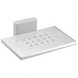 Porte-savon à suspendre chromé Quattro - Cristina Ondyna