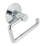 Porte-rouleaux wc ABS chromé COLLECTION 10 en laiton chromé - 13,5 x 6 x h10 cm - avec adhésif 3M