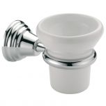 Porte-verre céramique Museo - Chromé - Cristina Ondyna