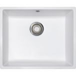 Évier de cuisine Domus DMD610-54 - 540 x 440 x 200 mm - Sous-meuble 60 cm - Blanc artic - Franke