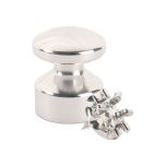 Kit de Fixation : Vis placo Longueur 20 mm Alu +  Petite Patère convexe Alu - L'Attachante