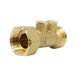 Clapet antipollution EA 251S 58 mm Femelle-Mâle 3/4" (20/27), bouchon laiton NF