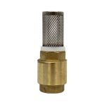 Clapet anti-retour Femelle-Femelle 1/2'' (15/21) + Filtre Inox (crépine) 1/2'' (15/21) - Sans ACS