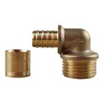 Coude Mâle Fixe 12-1/2"(15/21)