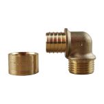 Coude Mâle Fixe 20-1/2"(15/21)