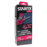 Sortie de cloison STARFIX PER Ø16 Raccords à Sertir - Femelle 1/2" (15/21) pour robinetterie entraxe 150 mm