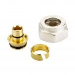 Raccord à visser pour corps de vanne - femelle 3/4'' - PER 12 - Danfoss 013G4150