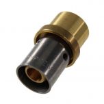 Adaptateur PER à sertir Ø20x1,9 - Cuivre à souder Femelle Ø16 - IBP Bänninger