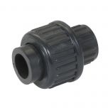 Raccord pression PVC Nicoll - Union 3 pièces à coller Femelle Ø40 - NF