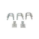 Kit de fixation universelle à visser pour radiateur en fonte - Ram