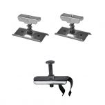 Jeu de fixation pour radiateur tubulaire fonte ou acier et rideau - Ram