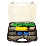 Coffret de vis agglo TF pozidriv, tirefonds et cheville R (sans collerette) - Ram