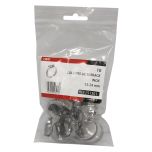 Sachet de 10 colliers de serrage Inox Ø13-24 - Ram
