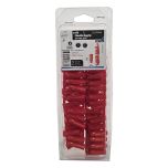 Boîte de 100 chevilles AGGRIP rouge multimatériaux type 4-7P - Ø8 mm - Longueur 30mm - Pour patte à vis - Ram