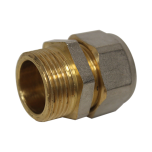 Raccord Multicouche à compression Ø20x2,0 - Droit Mâle 3/4" (20/27) - Henco