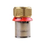 Raccord PER à sertir femelle écrou fixe 3/8" (12/17) Tube Ø16 - IBP Bänninger