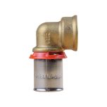Coude PER à sertir Ø16x1,5 - Femelle fixe 3/8" (12/17) - IBP Bänninger