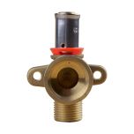 Applique Machine à Laver Duo PER à sertir Ø12 - Femelle 1/2" - Mâle 3/8" - IBP Bänninger