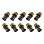 Lot de 10 Adaptateurs PER à sertir Ø16x1,5 - Cuivre à souder Femelle Ø16 - IBP Bänninger