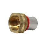 Raccord multicouche à sertir droit femelle (26/34) 1" - Ø26x3,0 - MULTIPEX