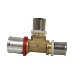 Té multicouche à sertir réduit - Ø26x3,0 - Ø20x2,0 - Ø20x2,0 - MULTIPEX