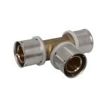 Raccord multicouche à sertir té égal - Ø32x3,0 - MULTIPEX