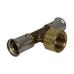 Té multicouche à sertir TH ou BE femelle au centre - Ø20x2.0 - Femelle (20/27) 3/4" - Ø20x2.0 HENCO