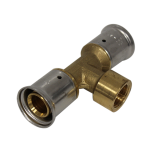 Té multicouche à sertir TH ou BE femelle au centre - Ø26x3.0 - Femelle (15/21) 1/2" - Ø26x3.0 HENCO