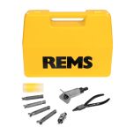 Coffret extrudeur à main Hurrican H cuivre 3/8" (12/17) -1/2" (15/21) - 5/8" (17/23) - 3/4" (20/27) - 7/8" (24/31) - Rems