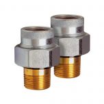 Lot 2 raccords isolant diélectrique mâle femelle 3/4" (20/27) - Thermador