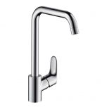 Hansgrohe FOCUS Mitigeur évier bec haut Aspect acier 31820800