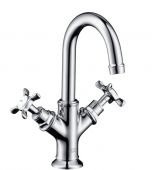 Robinet Mélangeur Lavabo petite vasque AXOR MONTREUX EcoSmart Hansgrohe - Chrome