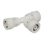 Raccord multicouche push-fit Vision té inégal 20x2,0 - 16x2,0 - 16x2,0