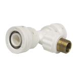 Push-fit Vision té mâle 26x3,0 - 1/2" (15/21) - 26x3,0