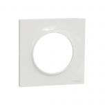 Lot de 100 plaques de finition 1 poste Odace Styl - blanc RAL 9003 - Schneider Electric - S523702P