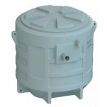 Station de relevage à enterrer 2 pompes Sanifos 610 spécial eaux pluviales - monophasée bicanale - SFA