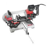 Scie à ruban métallique SBG 4910 avec bâti de scie pivotant - 850W - Flex