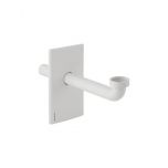Set de finition synthétique Blanc pour bâti-support Duofix lavabo