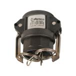 Coupleur femelle D - 1"1/4 (33/42) - raccord rapide à cames polypropylène - Sferaco